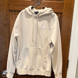 Nike Men's Light Beige Pullover Hoodie